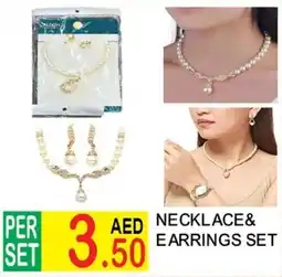 Dream Land Center Necklace & earrings set offer
