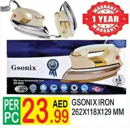 Dream Land Center Gsoni x iron offer