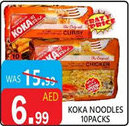 United Hypermarket Koka noodles offer