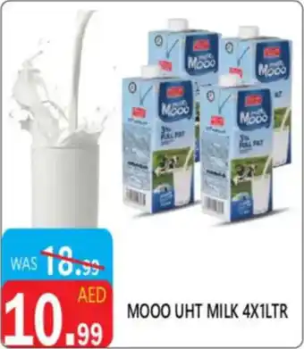 United Hypermarket Mooo uht milk offer
