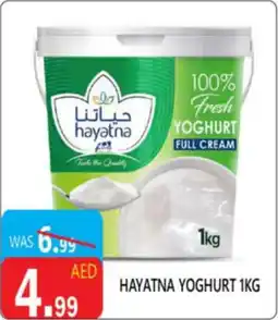 United Hypermarket Hayatna yoghurt offer