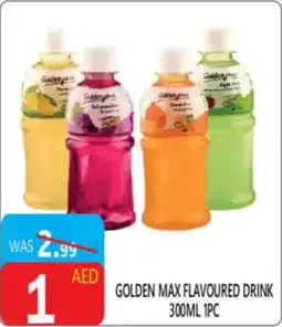 United Hypermarket Golden max flavoured drink offer