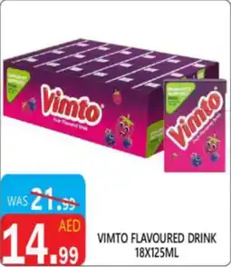 United Hypermarket Vimto flavoured drink offer