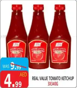 United Hypermarket Real value tomato ketchup offer