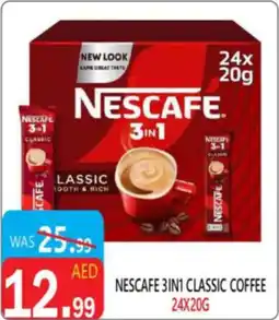 United Hypermarket Nescafe 3 in 1 classic coffee offer