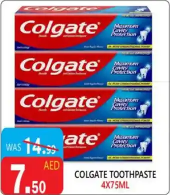 United Hypermarket Colgate toothpaste offer