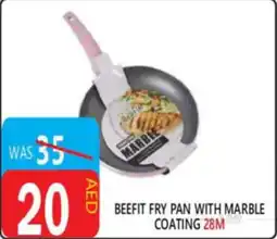 United Hypermarket Beefit fry pan with marble coating offer