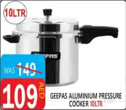United Hypermarket Geepas aluminium pressure cooker offer