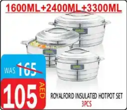 United Hypermarket Royalford insulated hotpot set offer