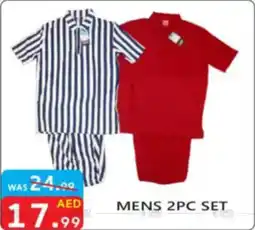 United Hypermarket Mens 2pc set offer