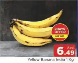 Al Madina Hypermarket Yellow Banana India offer