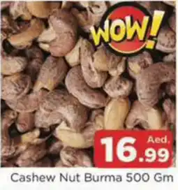 Al Madina Hypermarket Cashew Nut Burma offer