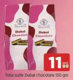 Al Madina Hypermarket Tolia suite Dubai chocolate offer