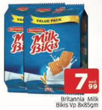 Al Madina Hypermarket Britannia Milk Bikis Vp offer