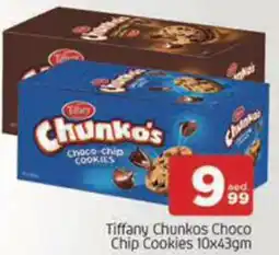 Al Madina Hypermarket Tiffany Chunkos Choco Chip Cookies offer