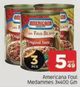 Al Madina Hypermarket Americana Foul Medammes offer