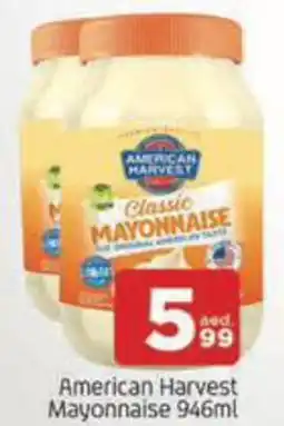 Al Madina Hypermarket American Harvest Mayonnaise offer