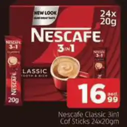 Al Madina Hypermarket Nescafe Classic 3-in-1 Cof Sticks offer