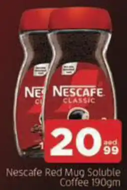 Al Madina Hypermarket Nescafe Red Mug Soluble Coffee offer
