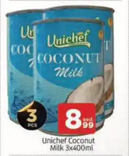 Al Madina Hypermarket Unichef Coconut Milk offer
