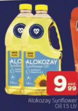 Al Madina Hypermarket Alokozay Sunflower Oil offer