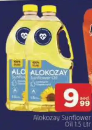 Al Madina Hypermarket Alokozay Sunflower Oil offer