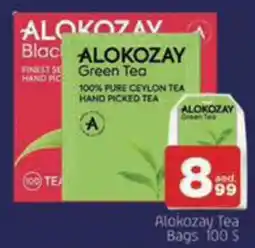 Al Madina Hypermarket Alokozay Tea Bags offer