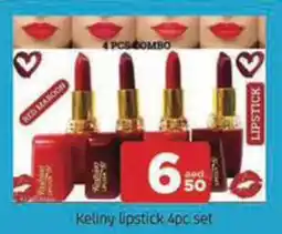 Al Madina Hypermarket Keliny Lipstick Set offer