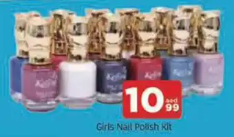 Al Madina Hypermarket Girls Nail Polish Kit offer