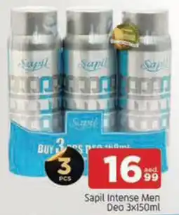 Al Madina Hypermarket Sapil Intense Men Deo offer