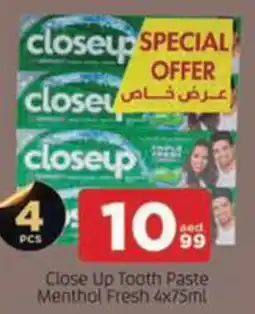 Al Madina Hypermarket Close Up Toothpaste Menthol Fresh offer