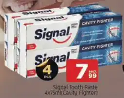 Al Madina Hypermarket Signal Tooth Paste offer
