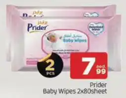Al Madina Hypermarket Prider Baby Wipes offer