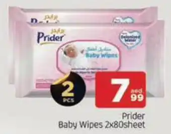 Al Madina Hypermarket Prider Baby Wipes offer