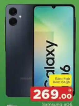 Al Madina Hypermarket Samsung a06 offer