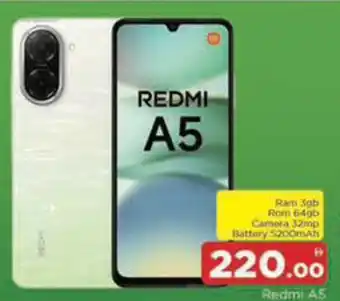 Al Madina Hypermarket Redmi A5 offer