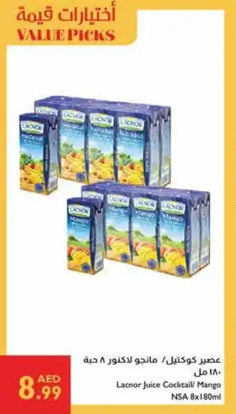 Istanbul Supermarket Lacnor Juice Cocktail / Mango NSA offer