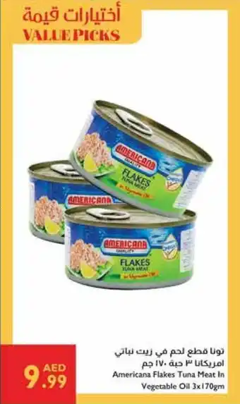 Istanbul Supermarket Americana Flakes Tuna Meat In Vegetable Oil offer