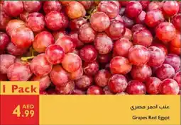 Istanbul Supermarket Grapes Red Egypt offer