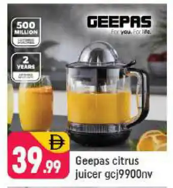 Shaklan GEEPAS Juicer offer