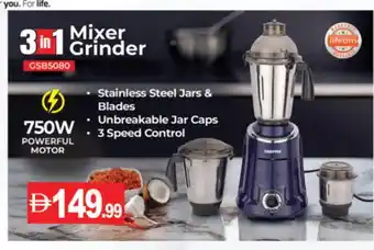 Talal Market GEEPAS Mixer / Grinder offer