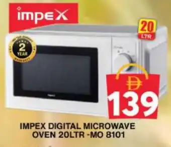 Grand Hyper Market IMPEX Microwave Oven offer