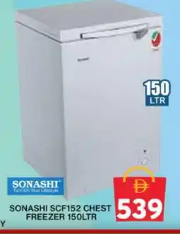 Grand Hyper Market SONASHI Freezer offer