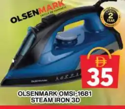 Grand Hyper Market OLSENMARK Ironbox offer