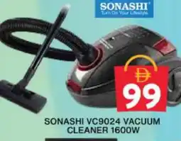 Grand Hyper Market SONASHI Vacuum Cleaner offer