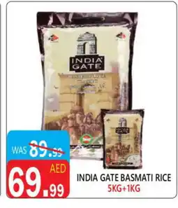 United Hypermarket INDIA GATE Basmati / Biryani Rice offer
