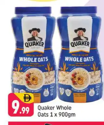 Shaklan QUAKER Oats offer