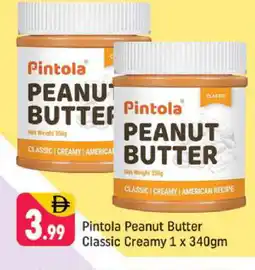 Shaklan PINTOLA Peanut Butter offer