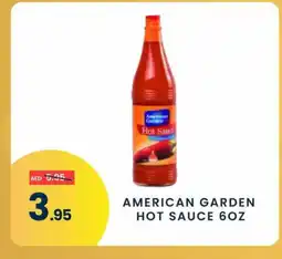 Madhoor Supermarket AMERICAN GARDEN Hot Sauce offer