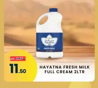 Madhoor Supermarket HAYATNA Fresh Milk offer
